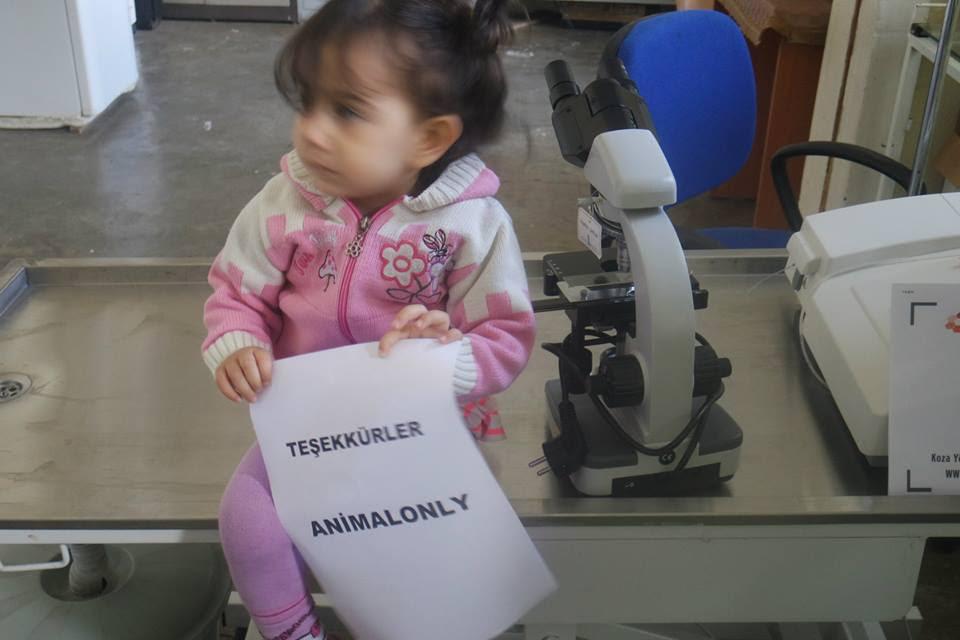 Haytap 2014 Takvim Geliri ile Tatvan Bakımevine Anestezi ve Biyokimya Cihazı, Mikroskop