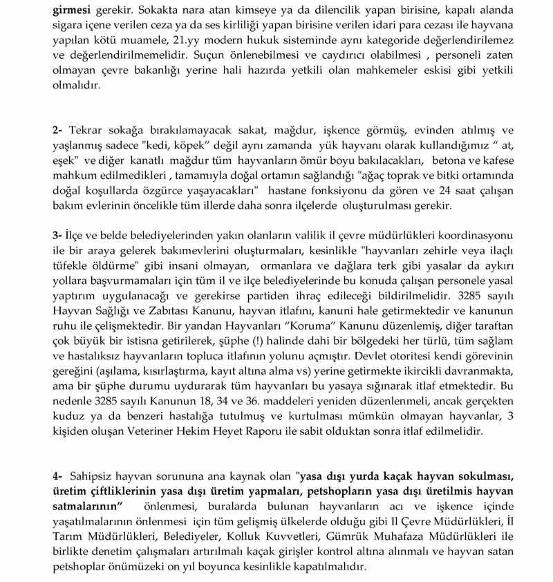 HAYTAP’ ın Önerisi CHP Seçim Bildirgesinde