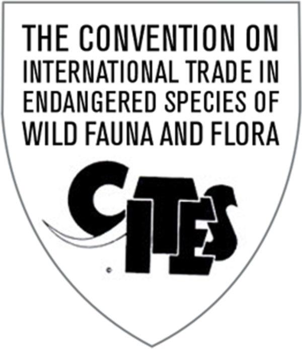 (*) Uluslararası CİTES ’’Vahşi Hayvanların Korunmasına Yönelik Uluslararası Anlaşma