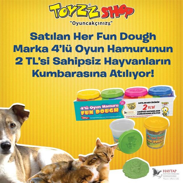 Toyzz Shop & HAYTAP Cooperation for Donations to Turgut Reis Animal Rehabilitation Center